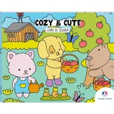 Livro Cozy And Cute - Livro De Colorir