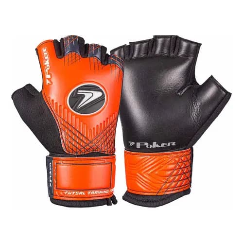 Luva De Goleiro  Futsal Training Focus Laranja/Preto 6