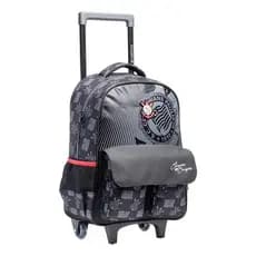 Mochila Corinthians Escolar De Rodinha Xeryus