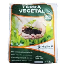 Terra Vegetal 10kg Adubada Mogifertil.