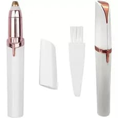 Caneta Aparador de Sobracelha Depiladora Eletrica Rosto Portatil Pilha E USB Recarregavel Eletrico