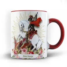 Caneca xicara São Jorge Guerreiro da Capadócia 24