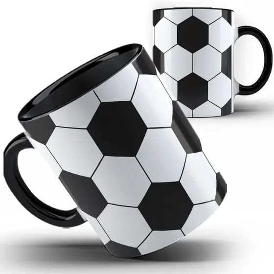 Caneca xicara Bola Futebol Ball Football Fútbol 25