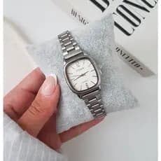 Relógio Feminino Quartzo Prata Mini Doluck