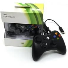 Controle De Xbox 360 Com Fio Para Video Game e PC/ Fat E Pc  Joystick  Jogo gamepad