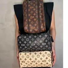 Necessaire Grande Bolsa de Mão Organizadora de Viagem Porta Maquiagem Feminino Masculino