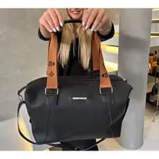 Bolsa Grande Alça Mão Transversal Gorgorão Berlim