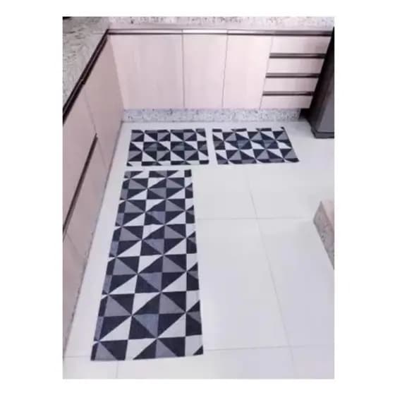 Aquele Toque Especial na Cozinha: Jogo de EVA Confortável e Durável!