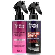 Kit Fluidos Desmanxa Frizz + Indispensável 2x120ml Menina Web
