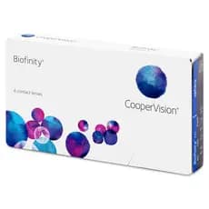 Lentes de Contato Incolor com grau Biofinity - CooperVision