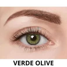 Lente de Contato Biosoft Colors VERDE OLIVE - 1 PAR