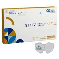 Lentes de Contato Bioview 55 Hidrogel mensal com grau