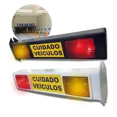 Sinalizador Cuidado Veiculo Sinaleira Luminoso Led - Garagem GKS