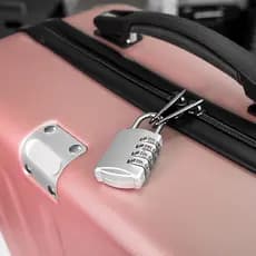 Cadeado com Senha Mala Mochila Cromado