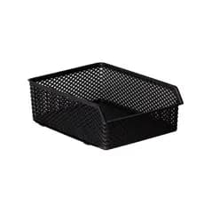 Cesto Organizador Linea Empilhável 22x28x10 Preto - PRMT2021