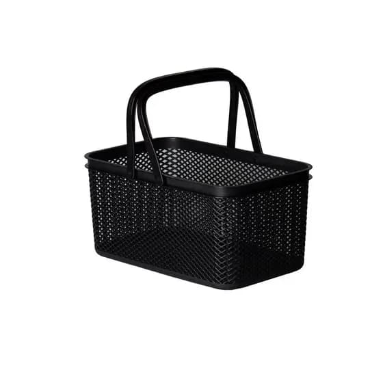 Cesto Organizador Linea Alça 30x18x15 Preto - PRMT2016
