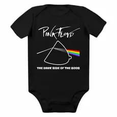 🖤 Body Baby Rock Pink Floyd – The Dark Side of the Boob | Estampa Divertida e Criativa