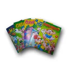 Kit com 5 gibis novos sem repetição turma da Mônica
