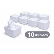 10cx isopor  eps - modelo pp 7,5 x x 9,5 x 11,2 - 250ml