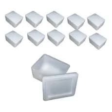 5 cx de isopor 1 litro kg para sorvetes bolos potes medicamteos perecível gelo