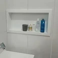 Nicho P/ Banheiro Ou Cozinha Parede Embutir 33x63cm