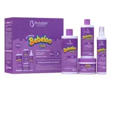 Kit Shampoo Bebeloo Uva Para Hidratação Nutrição Capilar