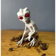 ET Alien Varginha 14cm – Boneco Alienígena Colecionável Decorativo