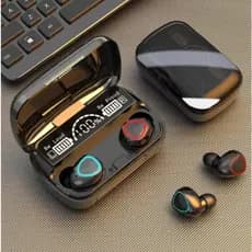 Fone Bluetooth Powerbank M10 Sem Fio Led Sem Fio Display – Autonomia