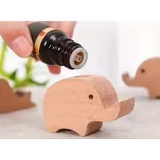 Mini difusor de óleos essenciais/ madeira/ modelo moderno