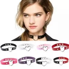 Gargantilha Cinto Coração Gótico/ Chocker !!