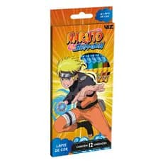 Lápis de Cor Naruto anime - 12 Cores - Viz