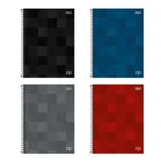 CADERNO ESPIRAL CAPA DURA -  Envio SORTIDO -  ZIP 1 Matéria - TILIBRA