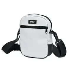 Bolsa Shoulder Bag Branca Transversal Masculina E Feminina