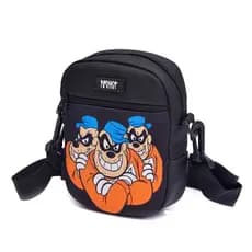 Mini Bolsa shoulder Bag personalizada irmãos metralha transversal