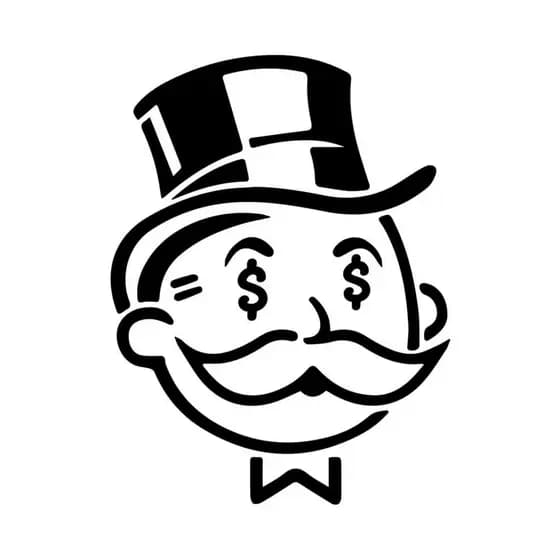 ADESIVO MONOPOLY RGV PARA CARRO CAPACETE MOTO moto/capacete/simillar/celular