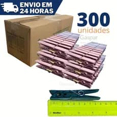 KIT 300 Prendedores Pregadores Roupa Plastico GIGANTE ATACADO
