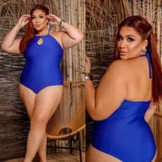 Body Maiô Feminino Plus Size Suplex  Veste do G1 ao G3 Confortável