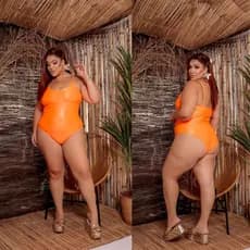 Body Bori Maiô Plus Size Feminino Natação Praia Piscina