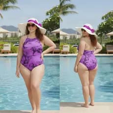 Body Maiô FEMININO Modelos Plus Size Frente Unica