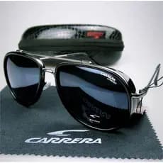 Óculos De Sol Aviador Masculino Premium Proteção UV400 Esportivo Com Estojo
