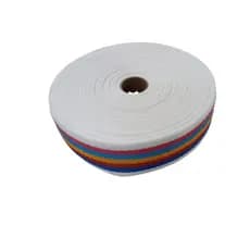 10m Fita Percinta Nylon para Cadeira de Praia 6cm Largura Arco-Iris