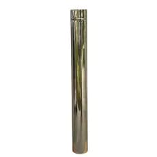 Cano Inox Para Chamine 110 Mm / 1m Fogão A Lenha