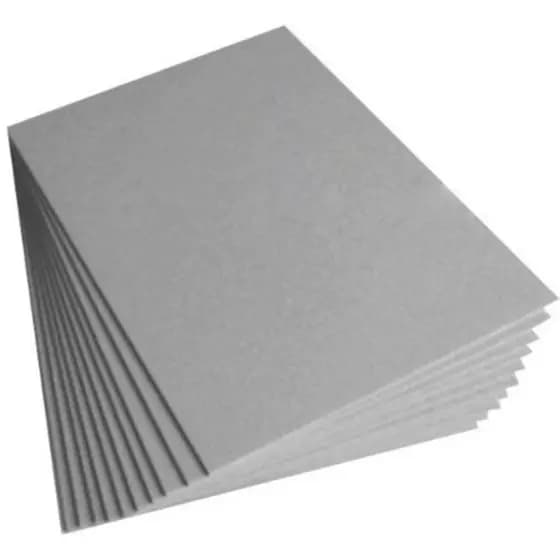 Papelão Cinza Holler 1.7mm Horle 10 Pc 9x18 Capa Dura