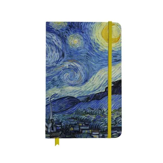 Caderneta Sketchbook Vincent van Gogh - A Noite Estrelada