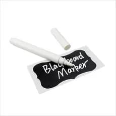 1 Caneta Giz Líquido Branco Para Quadro Preto ou etiquetas pretas ou  P/personalizar Óculos De Sol