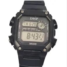 Relógio Digital retrô resistente à água luminoso multi cor e resistente a água