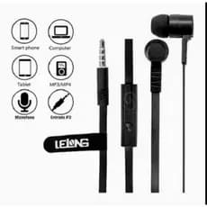 Fone de ouvido com fio e microfone som hd Premium