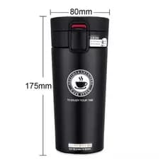 Caneca térmica, café, chá ou água em aço inox com camada dupla 500ml