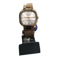 Relógio feminino prova d 'água novo modelo Atlantis pulseira de aço