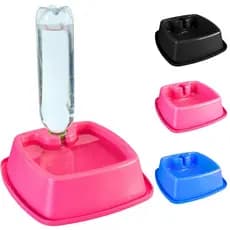 Bebedouro Caes Automatico Garrafa Pet Cachorro Gato Pequeno Grande 450ml 900ml